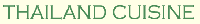Thailand Cuisine logo