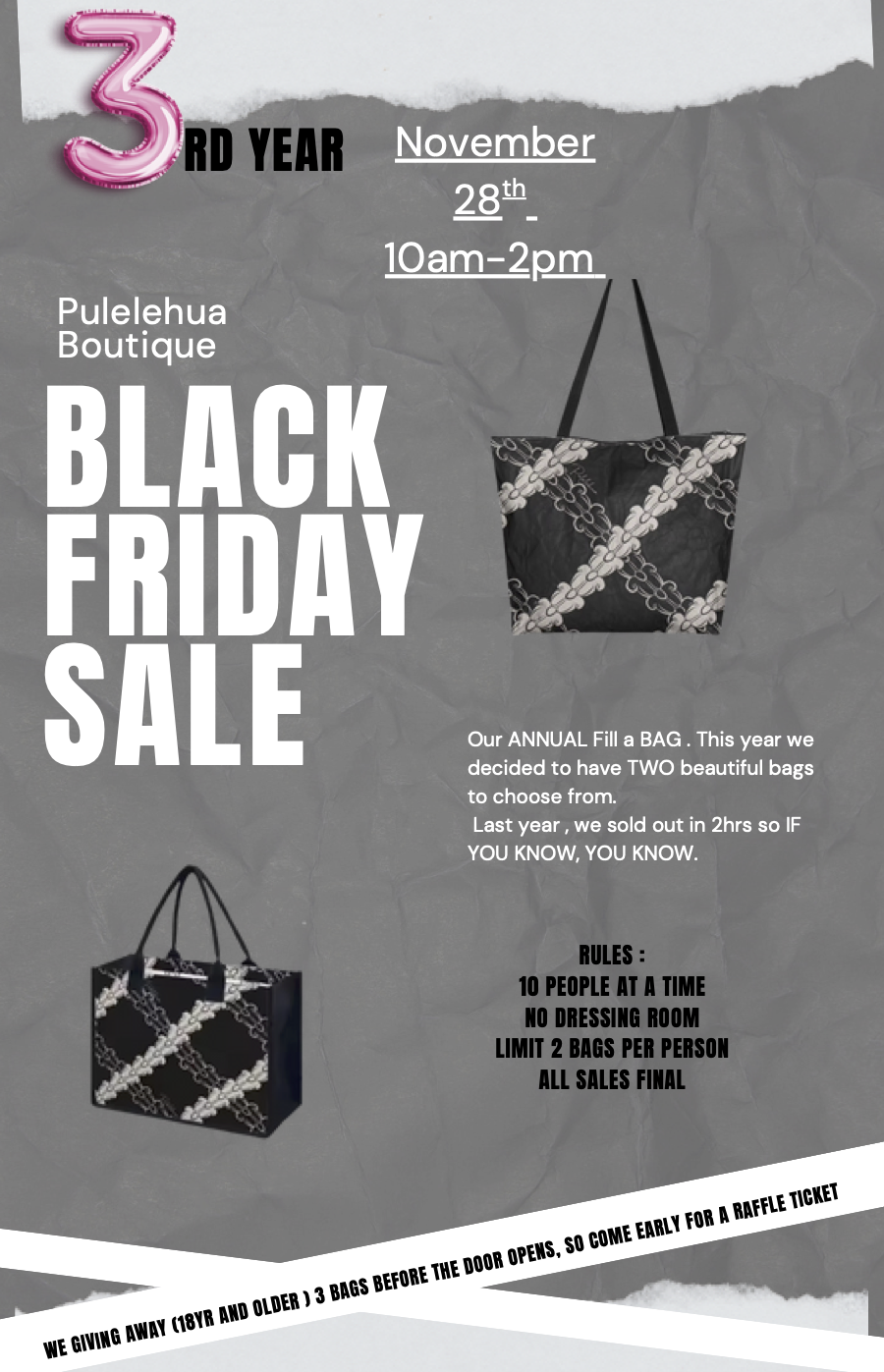 Pulelehua Boutique: Black Friday Fill A Bag Sale icon